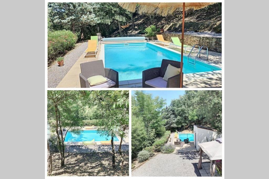 Maison Avec Piscine Chauffee Entre Mer Et Montagne Montauriol  Zewnętrze zdjęcie