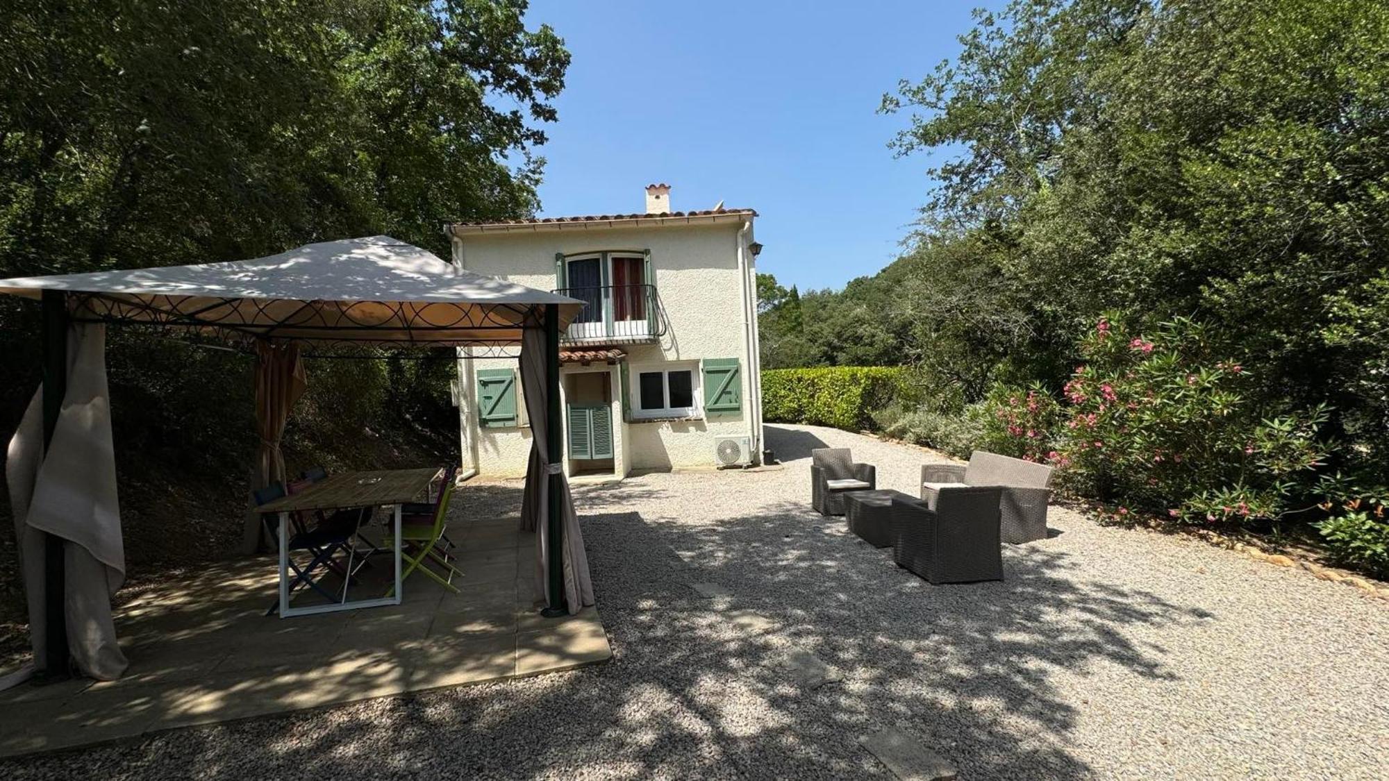 Maison Avec Piscine Chauffee Entre Mer Et Montagne Montauriol  Zewnętrze zdjęcie
